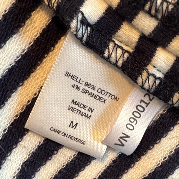 New York & Company Navy and White Striped Blazer - Picture 4 of 4